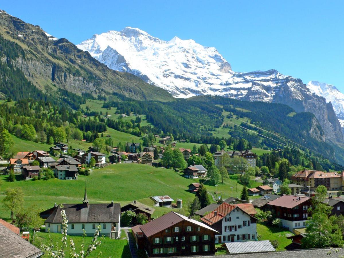 Apartment Bristol Apt-18 By Interhome Wengen Exterior foto